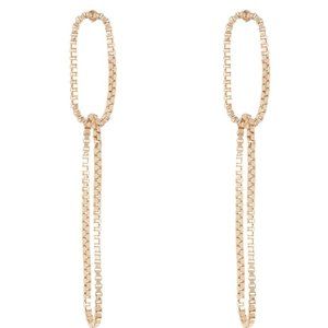 Halogen Long Statement Earrings